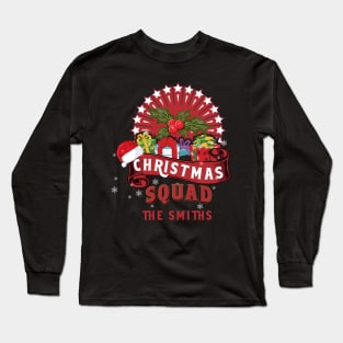 Christmas Squad Family The Smiths Long Sleeve T-Shirt